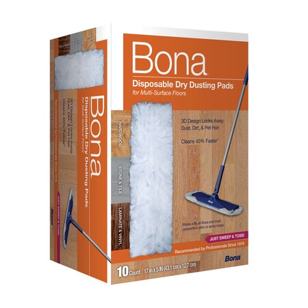 Bona Disposable Dust Clth10Pk AX0003512